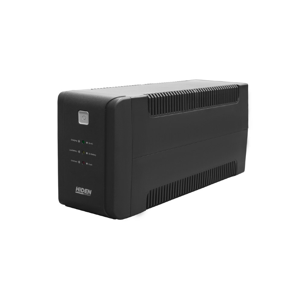 Источник бесперебойного питания HIDEN EXPERT ULS800E / 800 ВА / 480 Вт / 2 x CEE 7 (евророзетка)