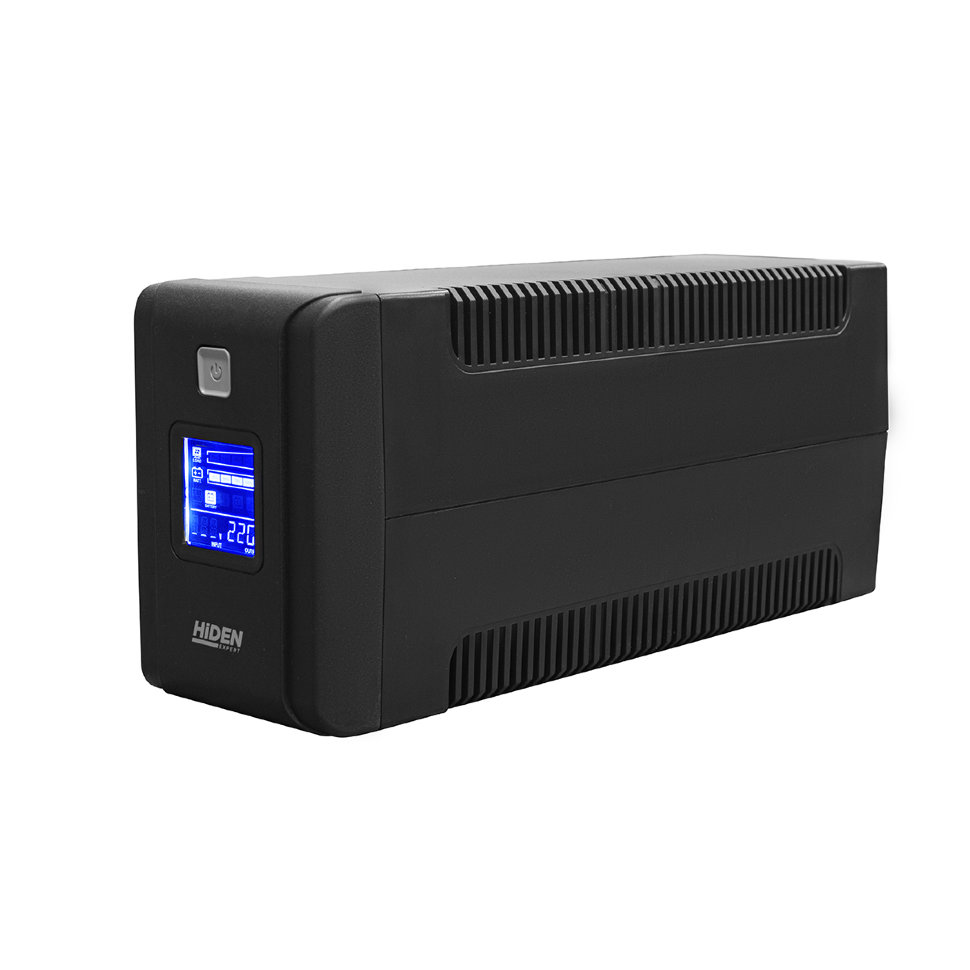 Источник бесперебойного питания HIDEN EXPERT ULS600С / 600 ВА / 360 Вт / 2 x CEE 7 (евророзетка)